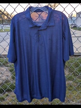Tommy Bahama"Island Zone" Men's Deep Blue Polo Shirt XL